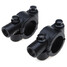 Mirror Motorcycle Handlebar Clamp Aluminum Adapter Holders Pair 8mm - 1