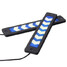 Auto COB 2Pcs 480LM Flexible Car Light DRL LED Strip Daytime Running Driving 6000K - 12