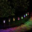 Pack Rechargeable Solar Powered Stainless Garden Lawn Steel Light Color Changing Led - 2