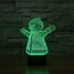 Room 3d Lamp Model Power Shape Snowman 100 Night Light - 6