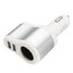 Socket Lighter Dual USB Power Charger Adapter Splitter 2 Way Car Cigarette Port - 2
