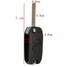 Remote Folding Blank Blade Flip Shell BMW MINI Cooper R50 Key Case Uncut - 3