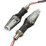 LED Turn Signal Indicator Running Light Lamp Universal Motorcycle Bike Pair - 3