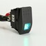 Rocker Toggle Switch SPST 12V 20A Marine Car Van Boat ON OFF LED Illuminated - 4