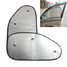 Reflective Car Side Window Wind Shield Shade Aluminum Foil Protection Sun Block - 1