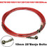 Oil Hose Pipe 60CM Line Motorcycle Brake Clutch Braided - 2