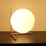 Glass Bedroom Dest Single Head Can Table Lamp Coffee Light Metal - 5