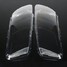 Headlight Replacement Shell Cover Pair PC Right Lampshade C6 Lens Audi A6 - 2