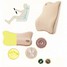 Support Cushion Back Car Seat Memory Foam Pillow Cotton Lumbar Pad Home Waist Chair - 7