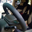 Car 38CM Breathable Diameter Flat Perforated Steering Wheel Cover - 2