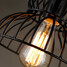 Wind Vintage Industrial Wrought Iron Bar Cafe Pendant Light - 3