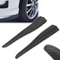 Bumper Corner Carbon Fiber Guard Protector Anti-rub Scratch 2Pcs Universal Car - 5