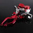 8inch Motorcycle Hydraulic Brake Clutch Lever Cylinder Handlebars - 6