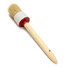 Round Wax Oil Brush Wooden Paint Coating Tool Kit Handle - 4