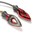 Red Universal Motorcycle LEDs Turn 4 X Light Indicator Lamp - 7