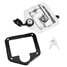 Tool Stainless Steel T-Handle Lock Car Trailer Door Locking Latch RV - 7