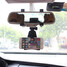 Phone Holder 360 Mobile Rear View Mirror Degrees Universal Car Scaffold Mount Auto - 1