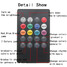 Car Interior Strip Remote Control RGB Music 5050SMD LED Lights Lighting Control DC12V - 9