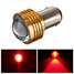 Red LED Turn Q5 Tail Brake Stop 12V 3W Light Bulbs - 1