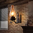 Glass Wall Sconce Bedside Retro Wall Light Industrial Fixture - 4