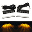 Motorcycle Scooter General 12V SUV Modification License Plate Lights LED - 6