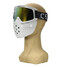 Motorcycle Helmet Riding Modular Face Mask Shield Yellow Lens Detachable Goggles - 6