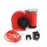 Air Horn Tone Dual Snail Compact 12V Motorcycle - 1