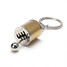 Keychain Fob Finish Part Gear Box Key Chain Turbine Auto Car 5 Colors Tuning Shifter Ring - 3