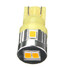 High Power T10 Chip LED License Plate Interior Light Bulb - 6