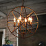 Room Black American Country Chandelier Lights - 1