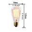 Decorative E27 Light Bulbs Retro 25w Silk - 3