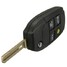 Keyless Case Volvo Remote Car Key Cover Fob Flip Key Shell 4 Button - 2