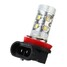 LED Car Fog Light Clear Lens 12V 6000K H11 Bulb White H8 - 8