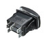 Front Rear Light 3pcs 5-Pins Push Backlit Laser LED Rocker Switch - 8