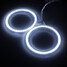 Angel Eye Halo Ring Lamp Bulb for BMW LED SMD Light 100mm Car - 2