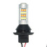 LED Dual Color Car Motorcycle Bulb DRL Turn Light Reverse BA15S 12V - 4