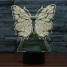 Touch Dimming Christmas Light 3d Decoration Atmosphere Lamp Novelty Lighting Butterfly - 5