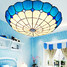 E27 Rural Led Absorb Glass Dome Arts Lamp Creative - 1