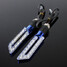 LED Motorcycle Motor Bike Turn Signal Indicators Light Lamp Blue - 2