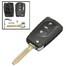 Camry Rav4 Toyota Yaris Fob Cover Echo 3 Button Flip Remote Car Key - 1