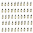 G4 50pcs Smd3014 White 110lm 24led Warm White - 1