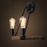 Hemp European Retro E27 Wall Lamp Rope - 2