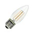 Warm White Cob Decorative C35 Dimmable Ac 110-130 V E26/e27 Led Filament Bulbs - 1