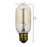 40w Style Incandescent Bulb Retro Edison - 3