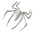 Silver Spider Sticker Car 3D decorative sticker - 4