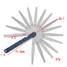 Blade Tool Set Gap 1mm Metric Thickness Gauge Measure - 2
