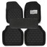 Auto Floor Universal Car Rear Mats Carpet Mat Front PU Leather 5pcs - 1