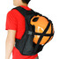 Motorcycle Bike Laptop Backpack Travel Helmet Bag Rain Cover Black Sport Folding - 6