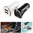 2-port Cell Phone Universal Car Charger Adapter Dual USB iPod iPhone - 5