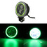 Hi Lo 12V Round LED RGB 9V-30V Spot Headlight Work Light Beam Halo Angel - 4